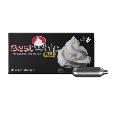 1 Box of 24 BestWhip Plus 8gm Chargers